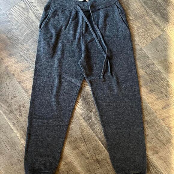 Buck Mason Wool Cashmere Sweater + Pants Set • Size Small • Charcoal - Picture 6 of 8